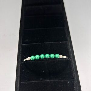 Luca + Danni Elegant Green Beaded Bracelet